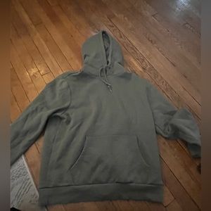 Cozy soft green hoodie